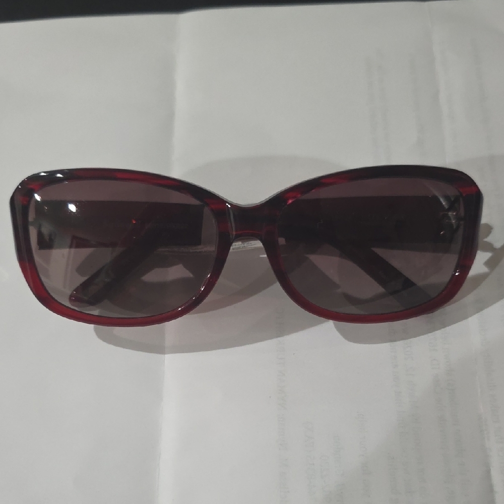 Solvari - Sydney 2 Red Sunglasses